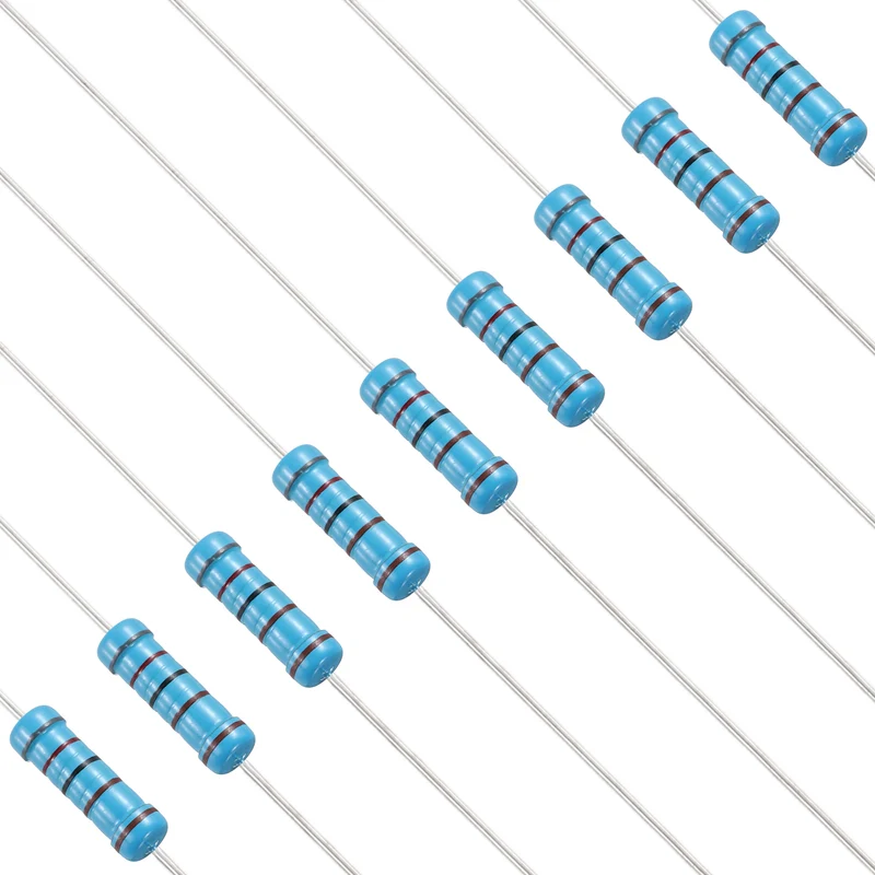 8.2K Ohm Resistor, 50Pcs 2W Metal Film Fixed Resistor 1% Tolerance