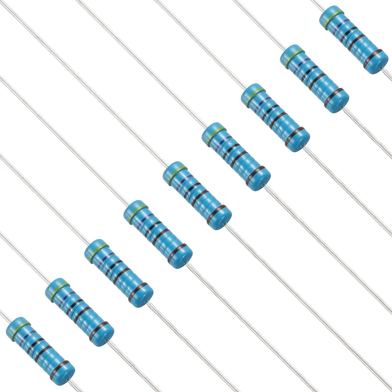 4.7K Ohm Resistor, 50Pcs 2W Metal Film Fixed Resistor 1% Tolerance