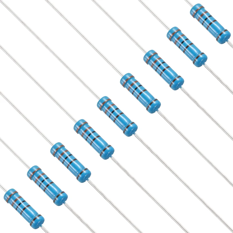 3.3K Ohm Resistor, 50Pcs 2W Metal Film Fixed Resistor 1% Tolerance