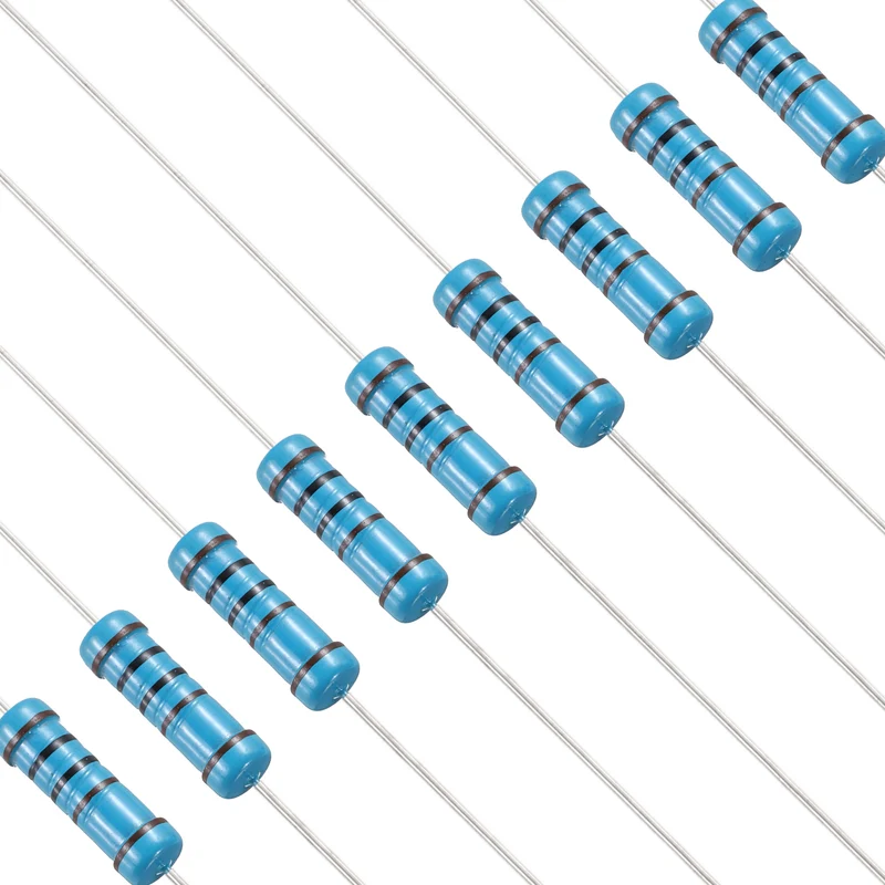 1K Ohm Resistor, 50Pcs 2W Metal Film Fixed Resistor 1% Tolerance