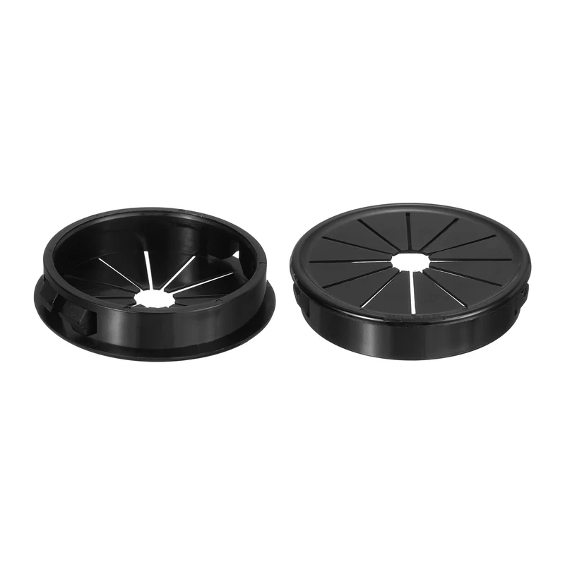 Snap Bushing Grommet, 1.97"(50mm) Mount Dia, 4Pcs Nylon Bushing Grommet, Black