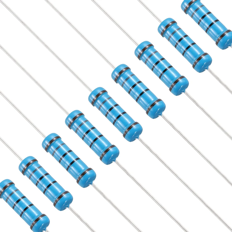 180 Ohm Resistor, 50Pcs 2W Metal Film Fixed Resistor 1% Tolerance