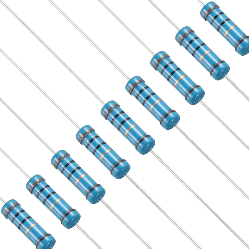 30 Ohm Resistor, 50Pcs 2W Metal Film Fixed Resistor 1% Tolerance