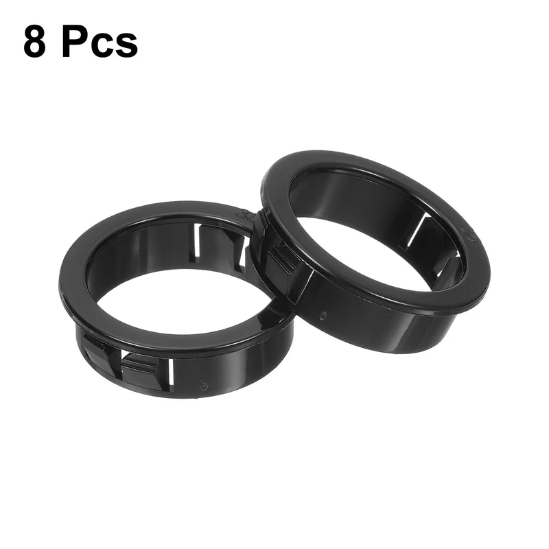Cable Snap Bushing Grommets, 8Pcs 35mm/1.38" Mount Dia Snap Bushing Grommet