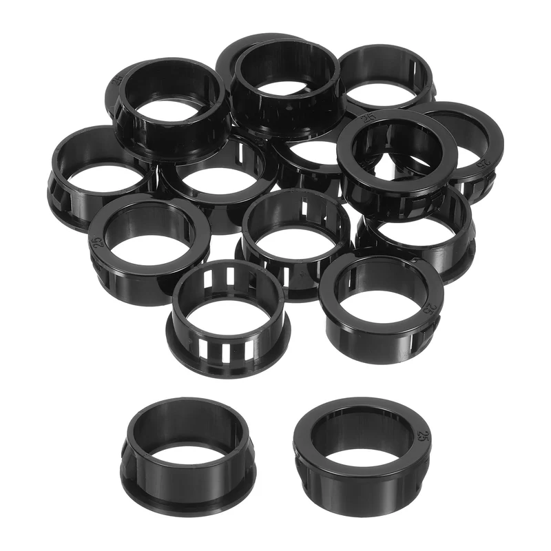 Cable Snap Bushing Grommets, 26Pcs 25mm/0.98" Mount Dia Snap Bushing Grommet