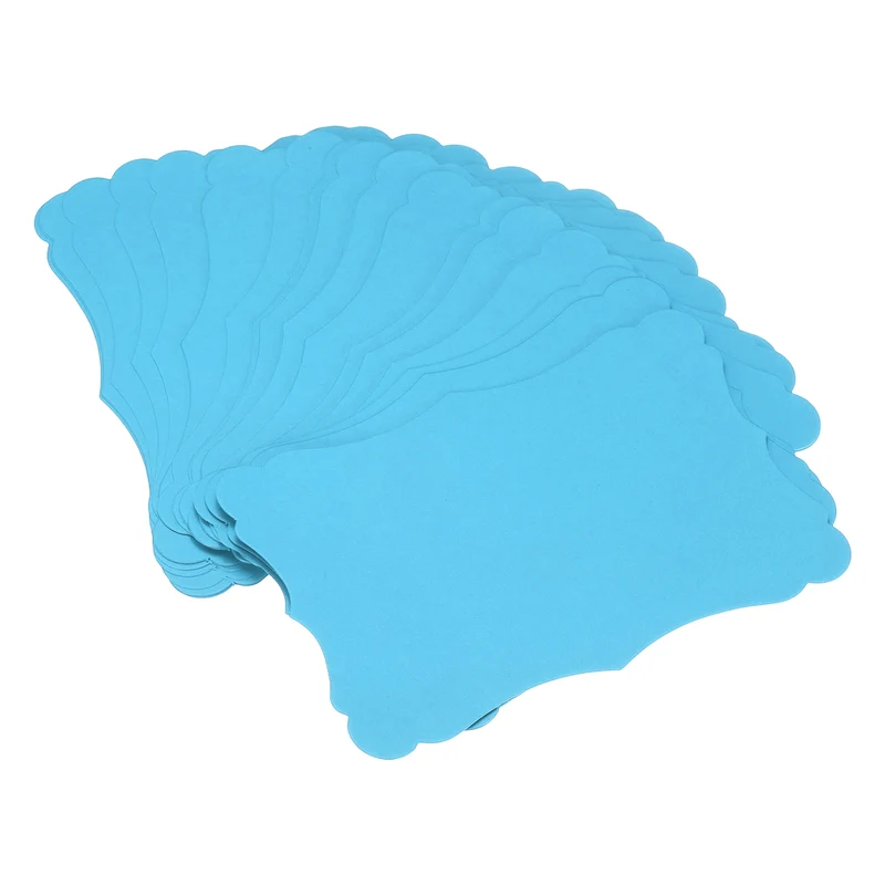 30Pcs Blank Kraft Cards Cardstock, 5x7 Inch Thick Cardstock Paper Deep Blue