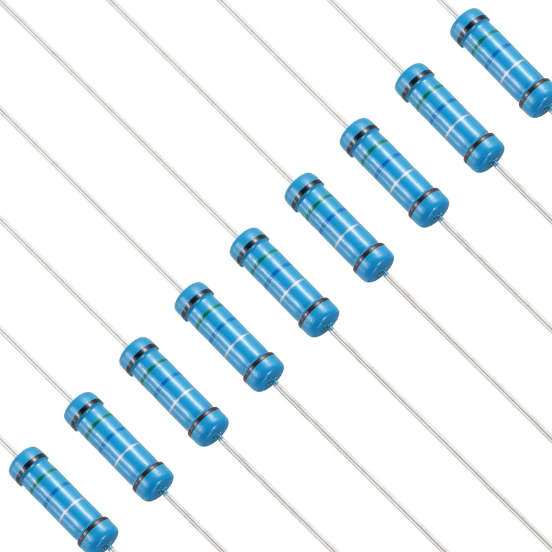0.56 Ohm Resistor, 50Pcs 2W Metal Film Fixed Resistor 1% Tolerance
