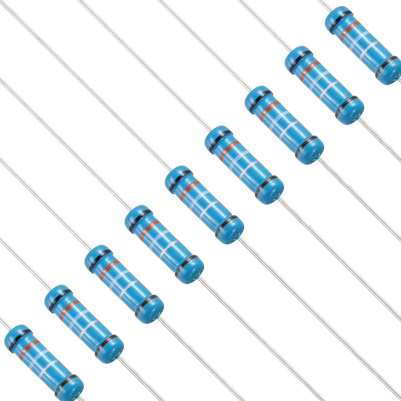 0.39 Ohm Resistor, 50Pcs 2W Metal Film Fixed Resistor 1% Tolerance