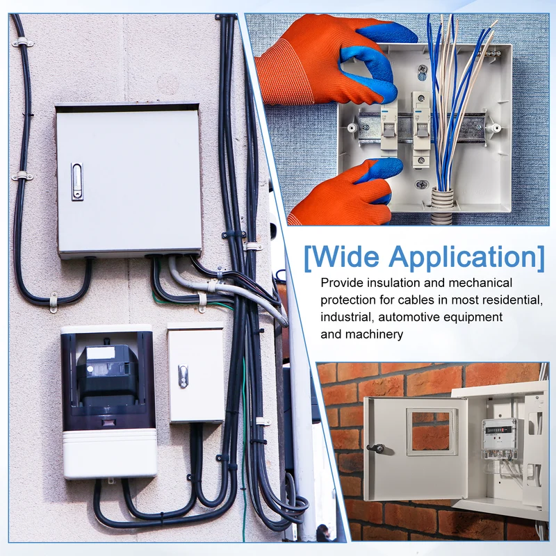 Cable Snap Bushing Grommets, 16Pcs 25mm/0.98" Mount Dia Snap Bushing Grommet