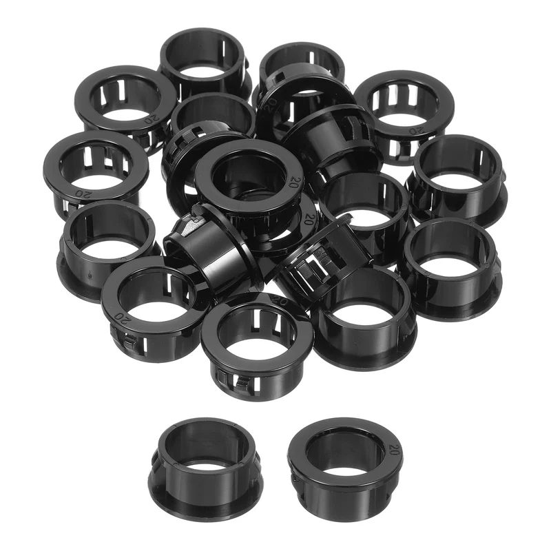 Cable Snap Bushing Grommets, 36Pcs 20mm/0.79" Mount Dia Snap Bushing Grommet