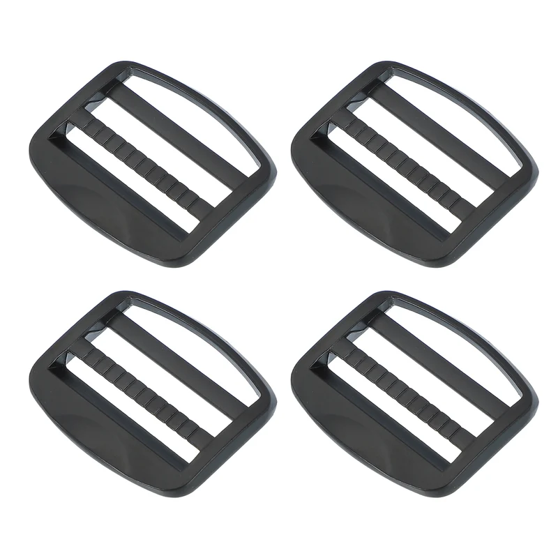 4pcs Ladder Lock Buckle Slider 1" Zinc Alloy Adjustable Buckle, Light Gold 7