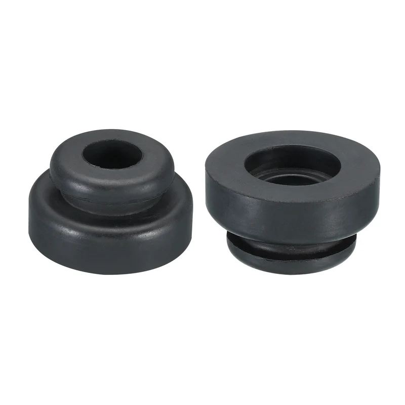 4 Pack Refrigeration Compressor Rubber Mounting Feet Foot Mount Black