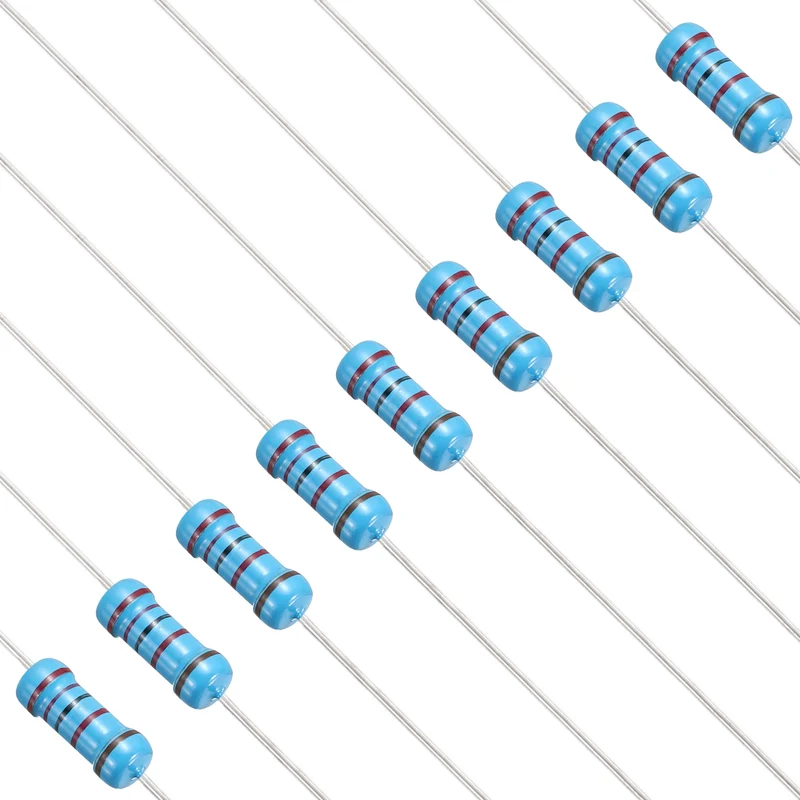 22K Ohm Resistor, 50Pcs 1W Metal Film Fixed Resistor 1% Tolerance