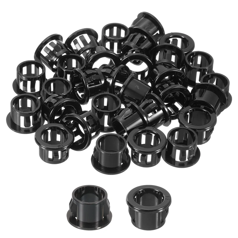 Cable Snap Bushing Grommets, 66Pcs 13mm/0.51" Mount Dia Snap Bushing Grommet