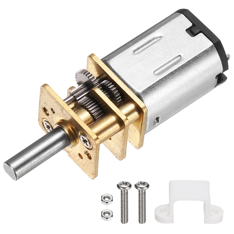 N20 Mini Micro Gear Motor Full Metal Gear DC 3V 500RPM