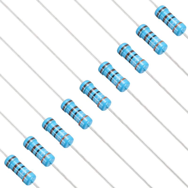3.9K Ohm Resistor, 50Pcs 1W Metal Film Fixed Resistor 1% Tolerance