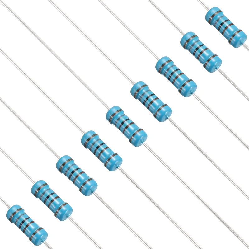1.8K Ohm Resistor, 50Pcs 1W Metal Film Fixed Resistor 1% Tolerance