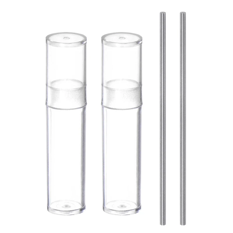 2pcs Class x Steel Pin Gage 1.32mm Dia Metric Tolerance 0.001mm Plug Gage Pins