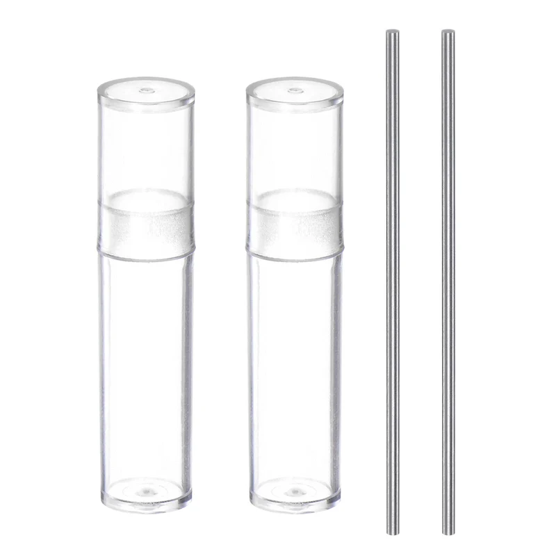 2pcs Class x Steel Pin Gage 1.30mm Dia Metric Tolerance 0.001mm Plug Gage Pins