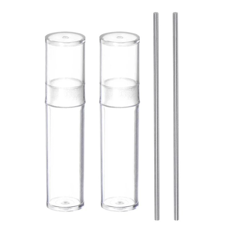 2pcs Class x Steel Pin Gage 1.20mm Dia Metric Tolerance 0.001mm Plug Gage Pins