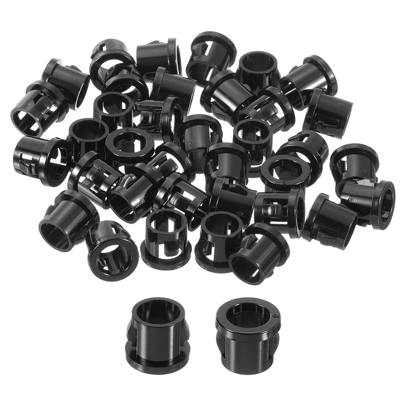 Cable Snap Bushing Grommets, 86Pcs 8mm/0.31" Mount Dia Snap Bushing Grommet