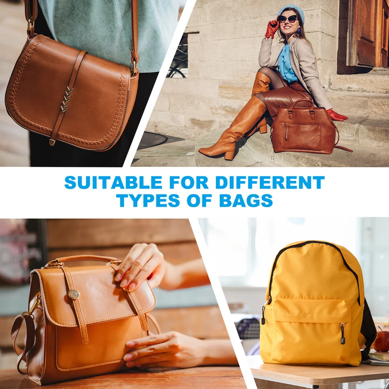 8 Pcs 1-1/4" / 32mm Flat Metal Rectangle Rings Buckle Square Loop Black
