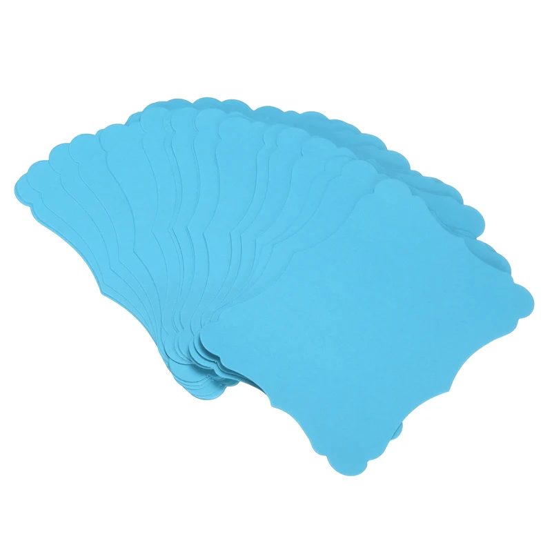 60Pcs Blank Kraft Cards Cardstock, 5x7 Inch Thick Cardstock Paper Deep Blue