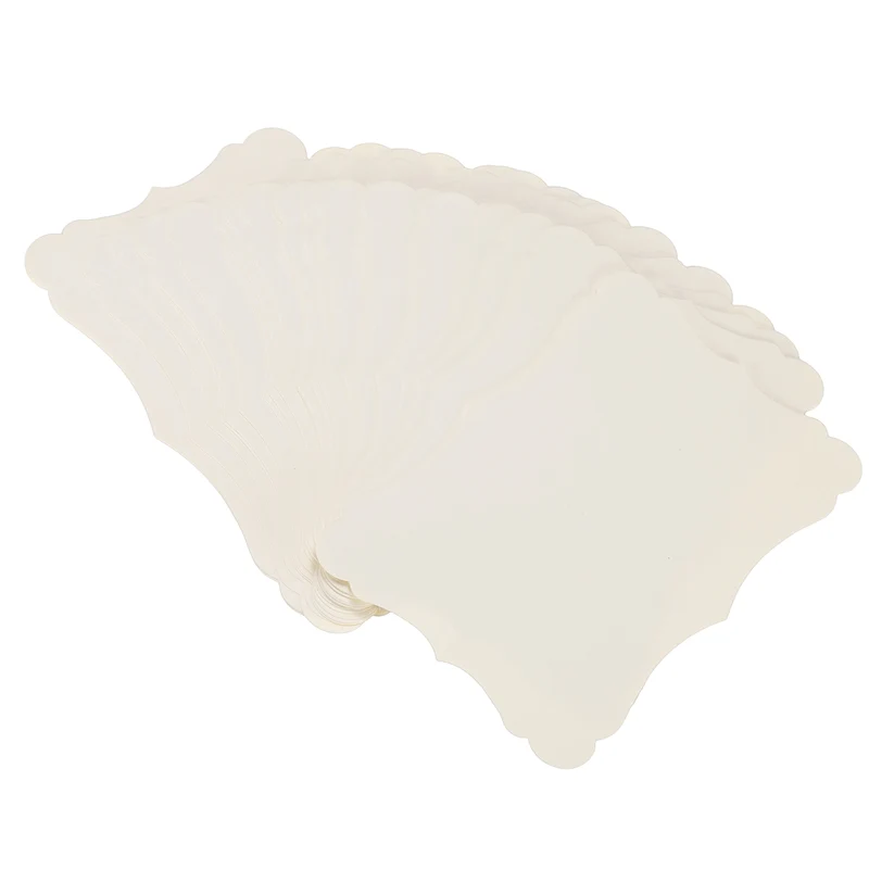 60Pcs Blank Kraft Cards Cardstock, 5x7 Inch Thick Cardstock Paper White
