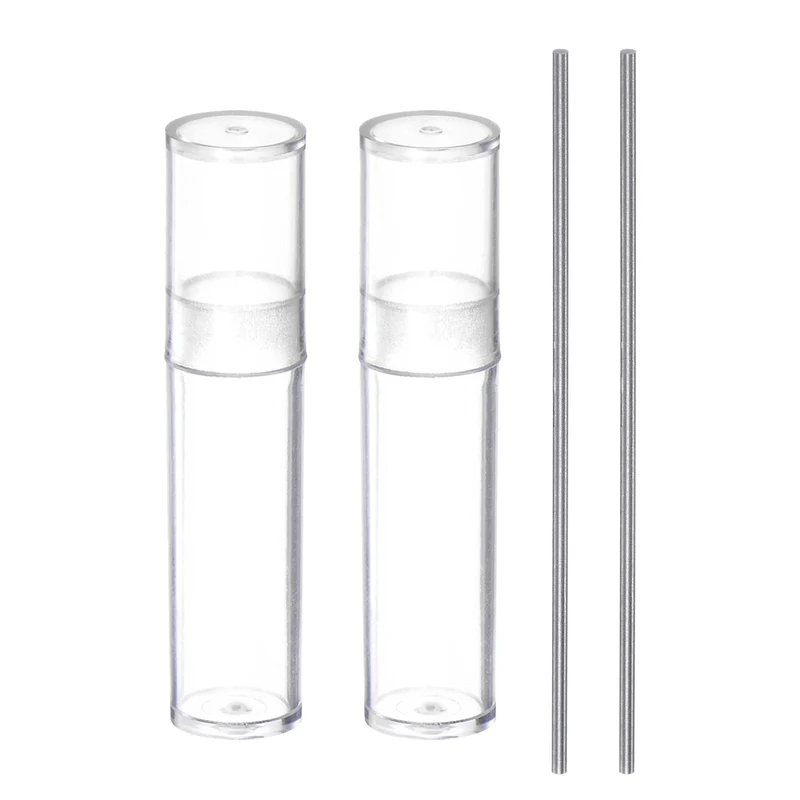 2pcs Class x Steel Pin Gage 1.02mm Dia Metric Tolerance 0.001mm Plug Gage Pins