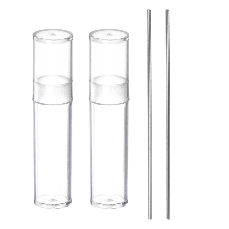 2pcs Class x Steel Pin Gage 0.9mm Dia Metric Tolerance 0.001mm Plug Gage Pins