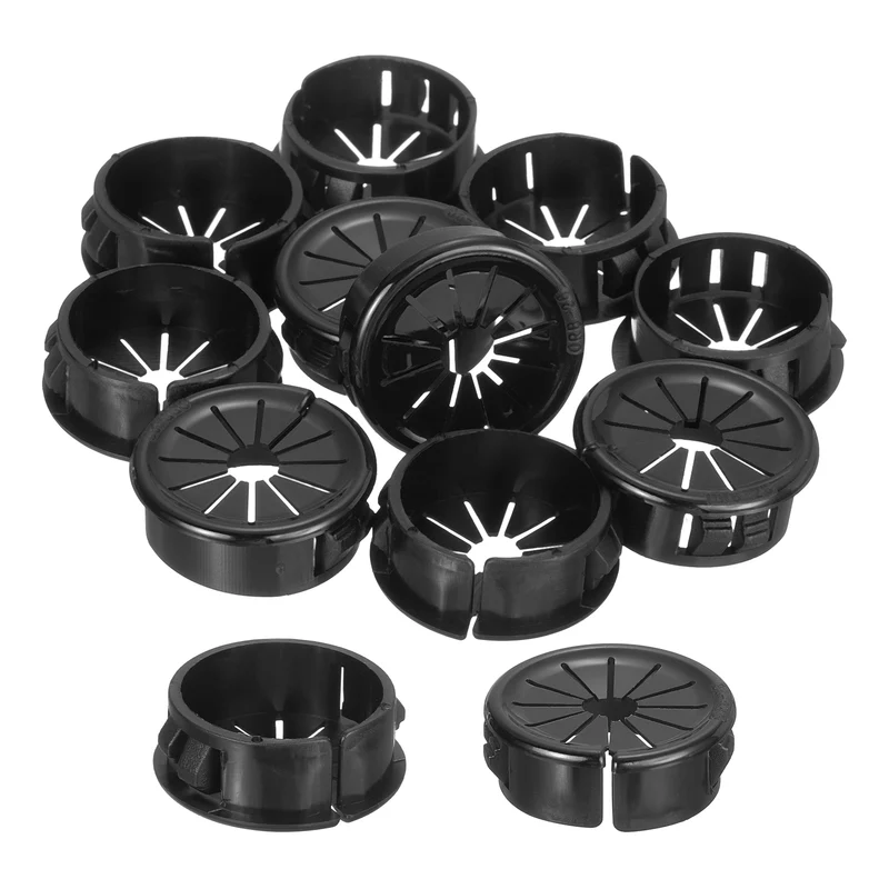 Snap Bushing Grommet 1.02"(26mm) Mount Dia, 20Pcs Bushing Grommet with a Opening