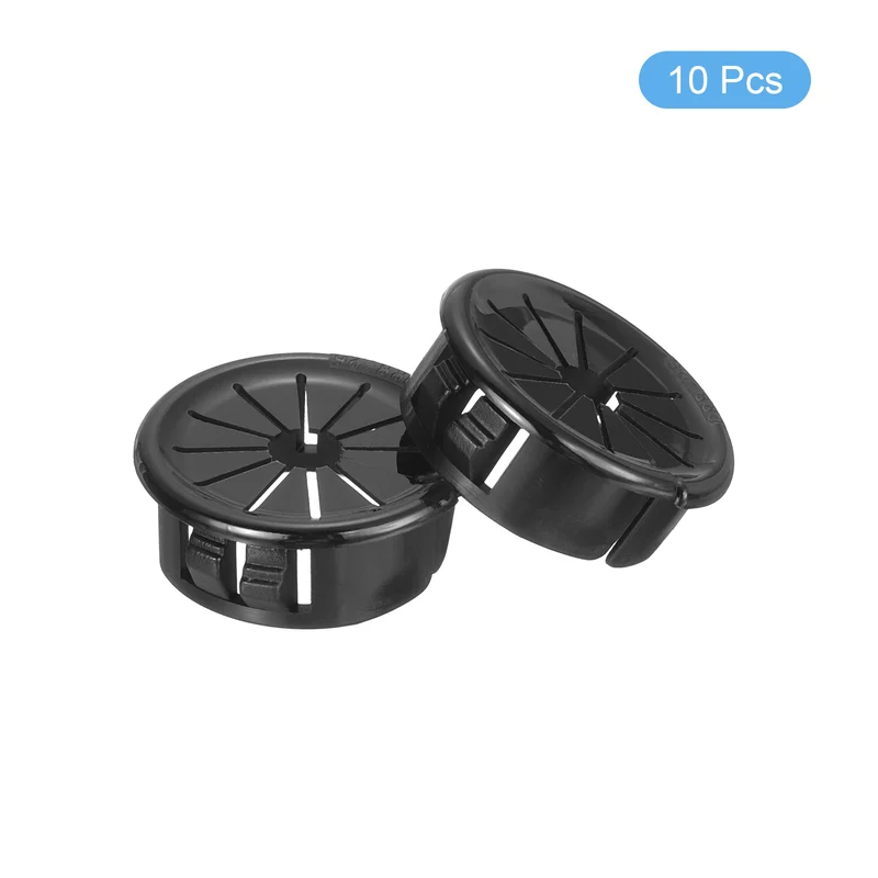 Snap Bushing Grommet 1.02"(26mm) Mount Dia, 10Pcs Bushing Grommet with a Opening