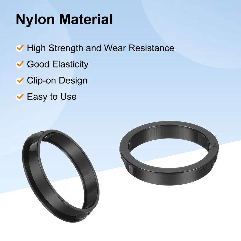 Cable Snap Bushing Grommets, 2Pcs 59mm/2.32" Mount Dia Snap Bushing Grommet