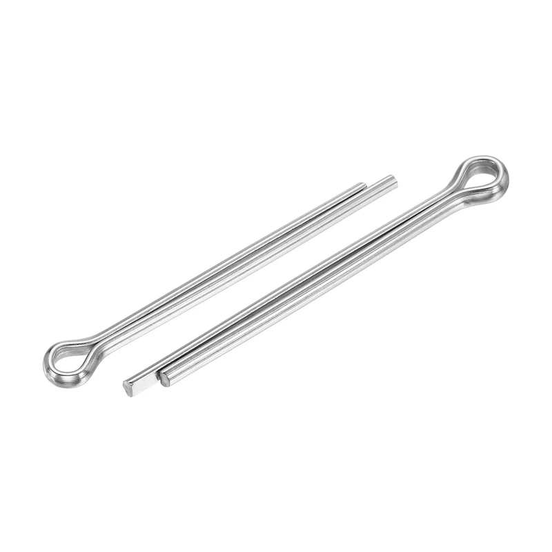 15Pcs Split Cotter Pin, 0.2 x 2.4" Stainless Steel Clip Fastener