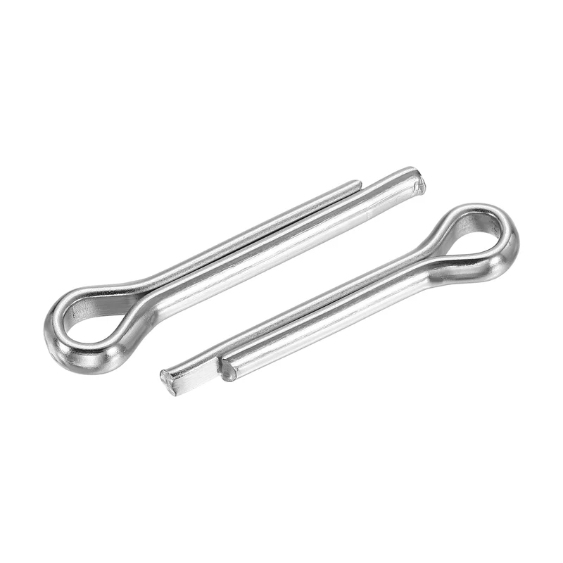 15Pcs Split Cotter Pin, 0.24 x 1.2" Stainless Steel Clip Fastener