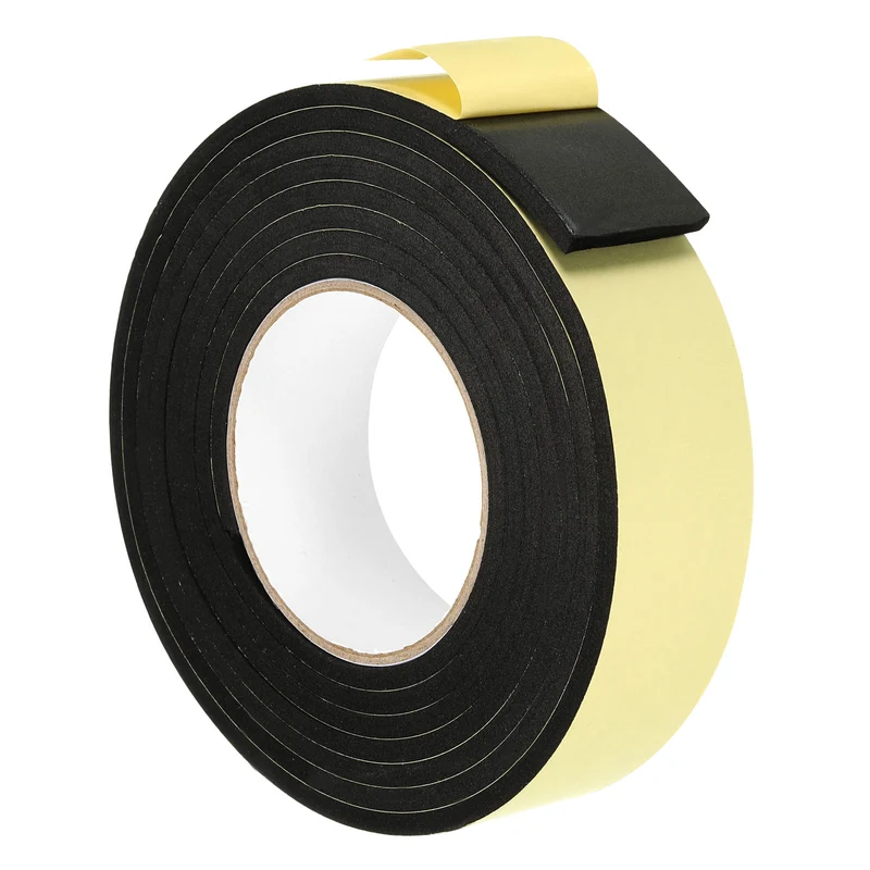 10 Feet Sealing Foam Tape Adhesive Weather Strip (1-5/8Inx1/4Inx10Ft)