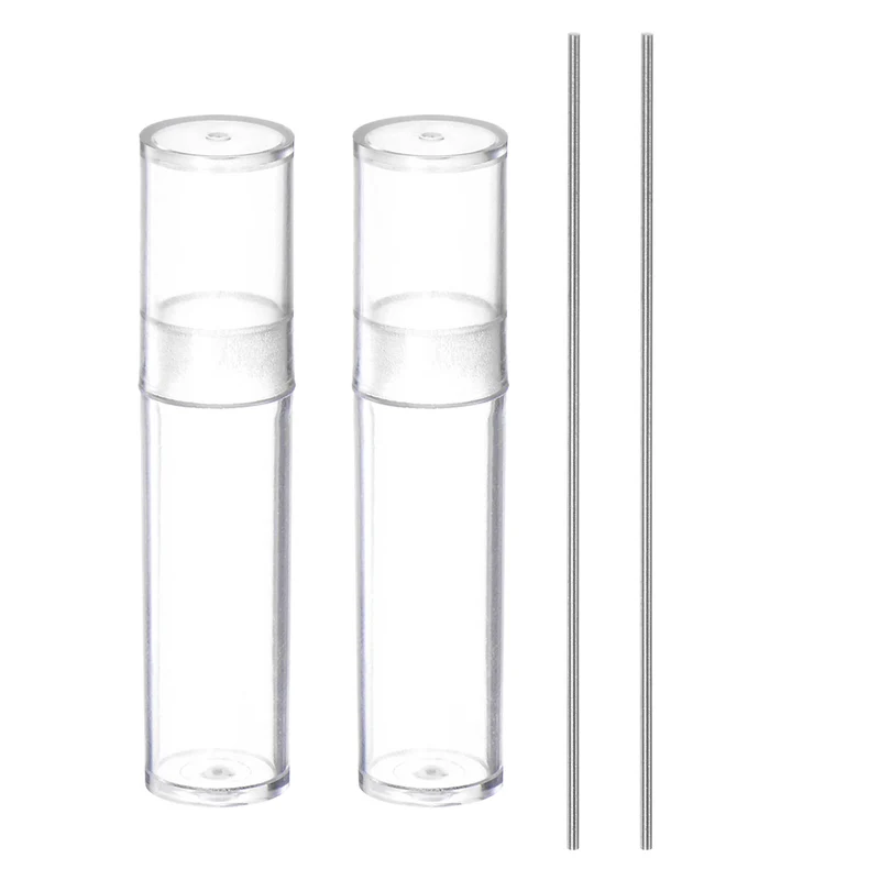 2pcs Class x Steel Pin Gage 0.76mm Dia Metric Tolerance 0.001mm Plug Gage Pins