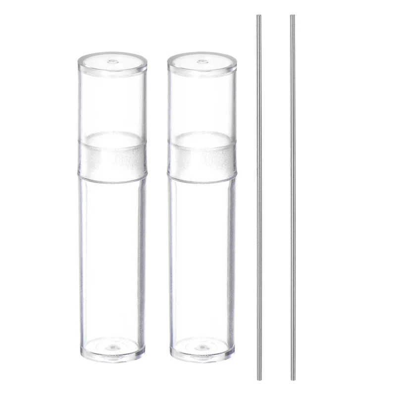 2pcs Class x Steel Pin Gage 0.7mm Dia Metric Tolerance 0.001mm Plug Gage Pins