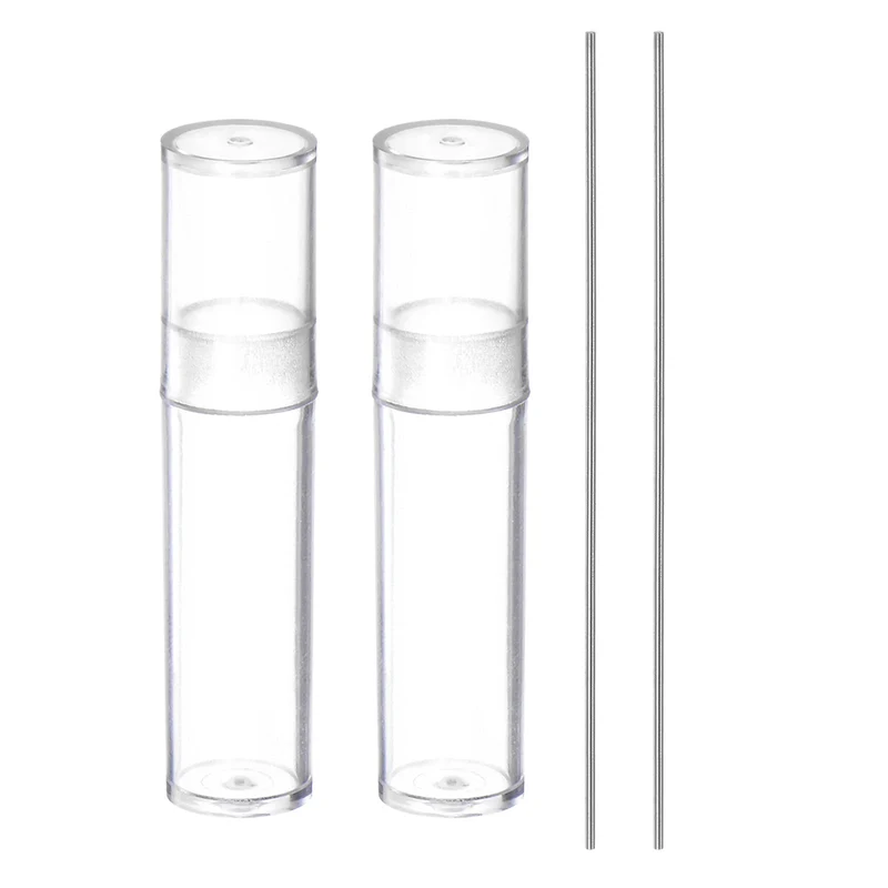 2pcs Class x Steel Pin Gage 0.65mm Dia Metric Tolerance 0.001mm Plug Gage Pins