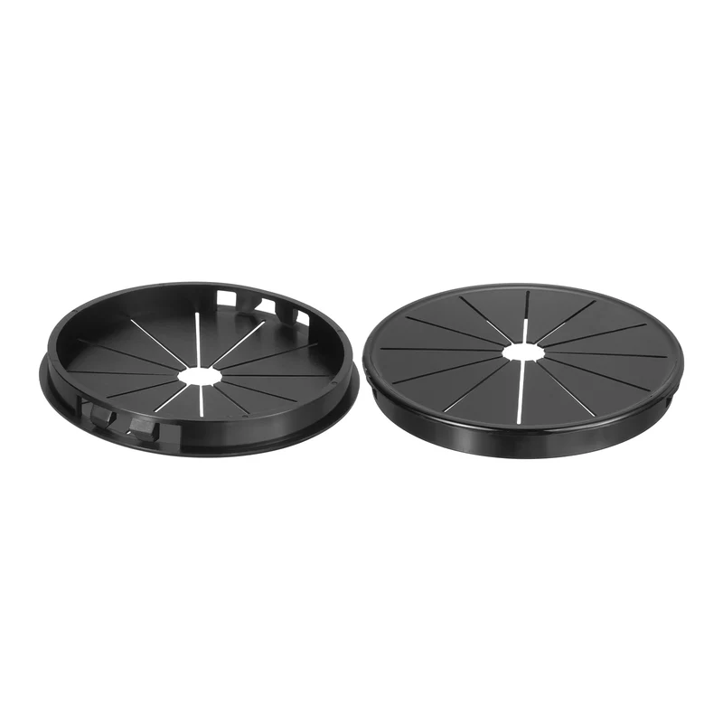 Snap Bushing Grommet 3.94"(100mm) Mount Dia, 2Pcs Nylon Bushing Grommet, Black