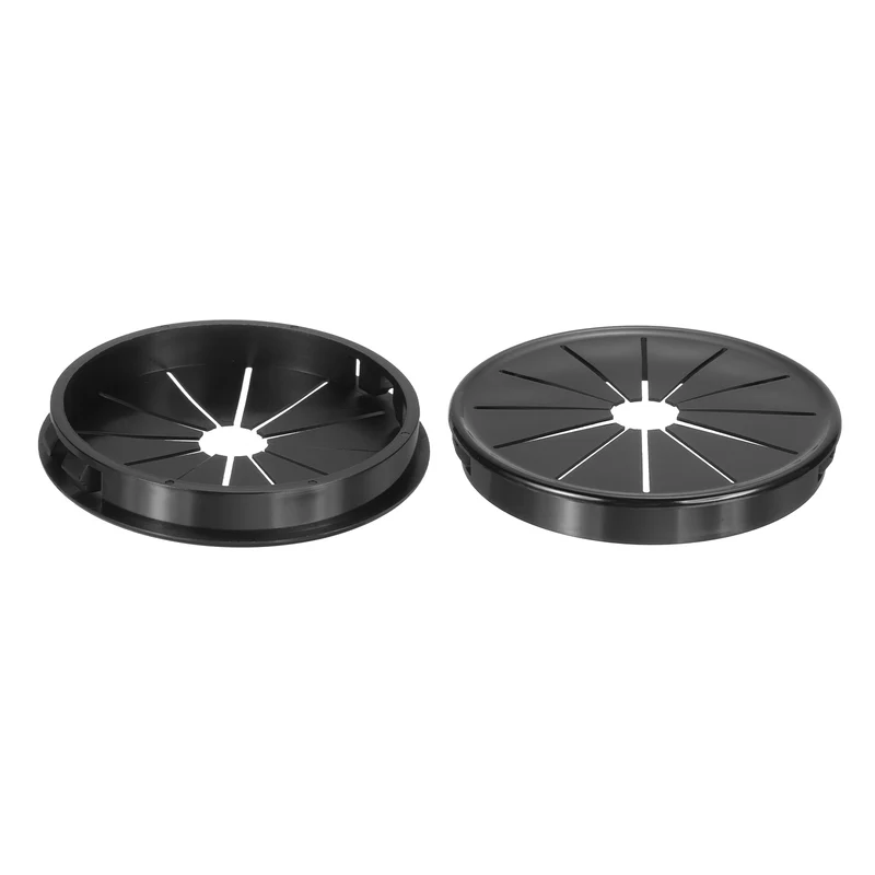 Snap Bushing Grommet 3.15"(80mm) Mount Dia, 2Pcs Nylon Bushing Grommet, Black