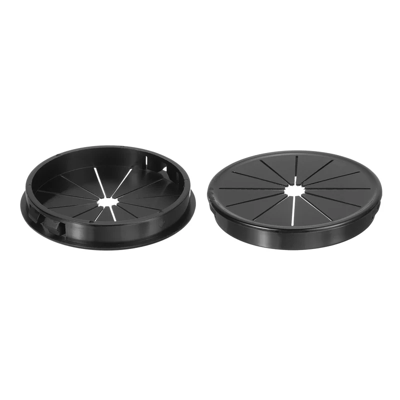 Snap Bushing Grommet 2.95"(75mm) Mount Dia, 2Pcs Nylon Bushing Grommet, Black