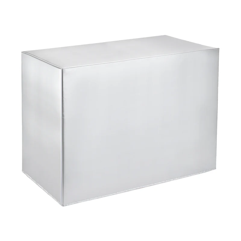 38 x 16 x 28 Inch Air Conditioner Cover, AC Unit Weatherproof Protector, Silver