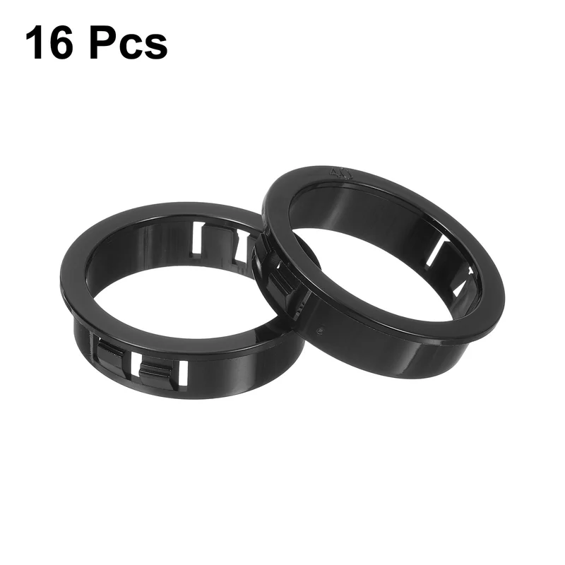 Cable Snap Bushing Grommets, 16Pcs 40mm/1.57" Mount Dia Snap Bushing Grommet