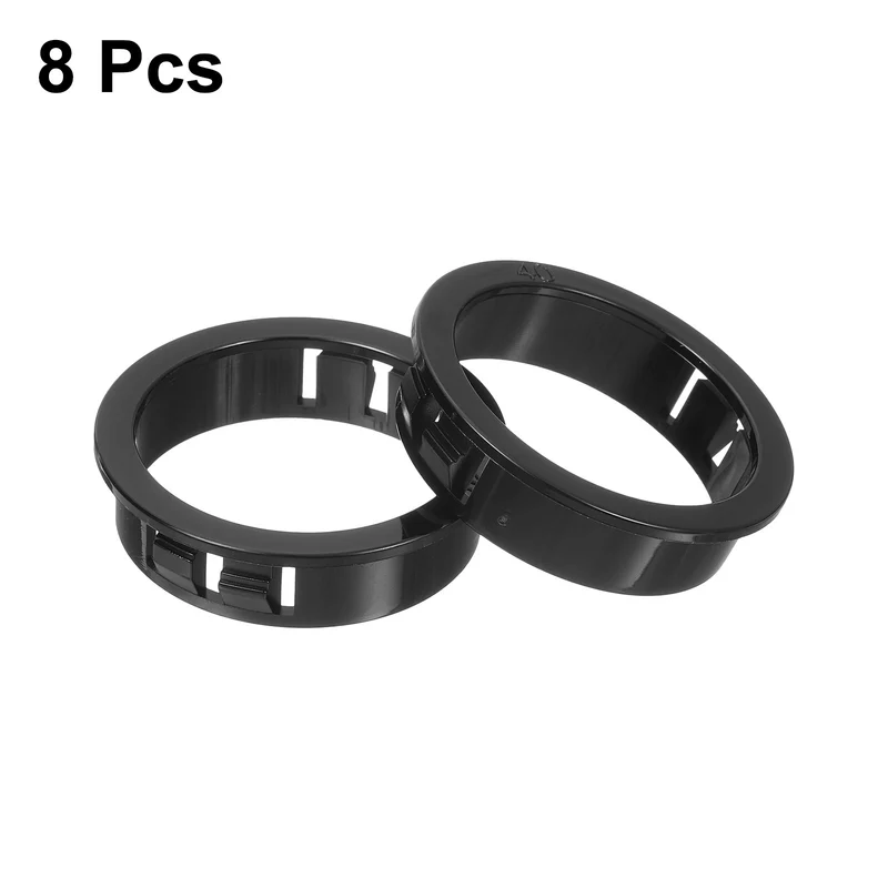 Cable Snap Bushing Grommets, 8Pcs 40mm/1.57" Mount Dia Snap Bushing Grommet