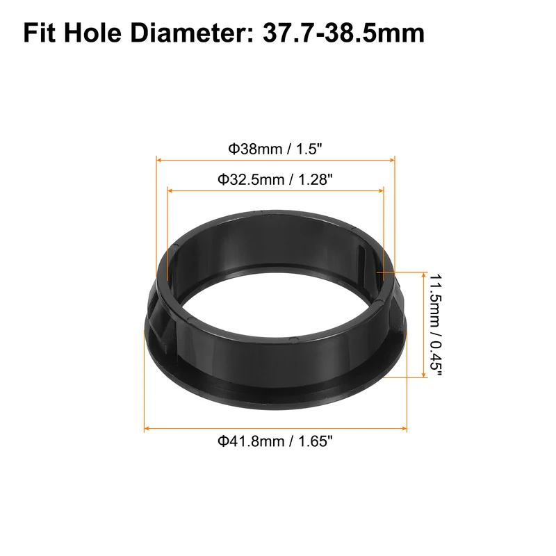 Cable Snap Bushing Grommets, 12Pcs 38mm/1.5" Mount Dia Snap Bushing Grommet