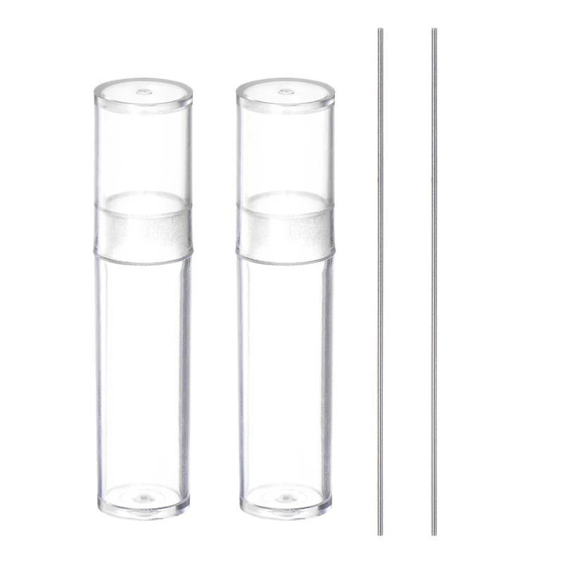 2pcs Class x Steel Pin Gage 0.5mm Dia Metric Tolerance 0.001mm Plug Gage Pins
