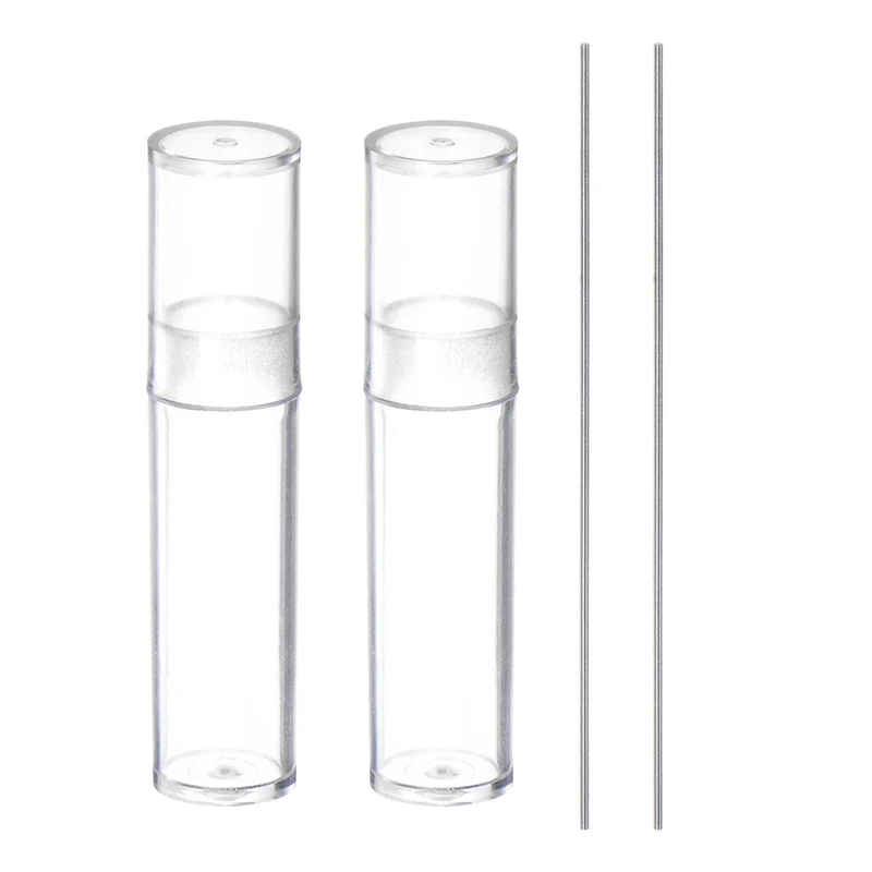 2pcs Class x Steel Pin Gage 0.32mm Dia Metric Tolerance 0.001mm Plug Gage Pins
