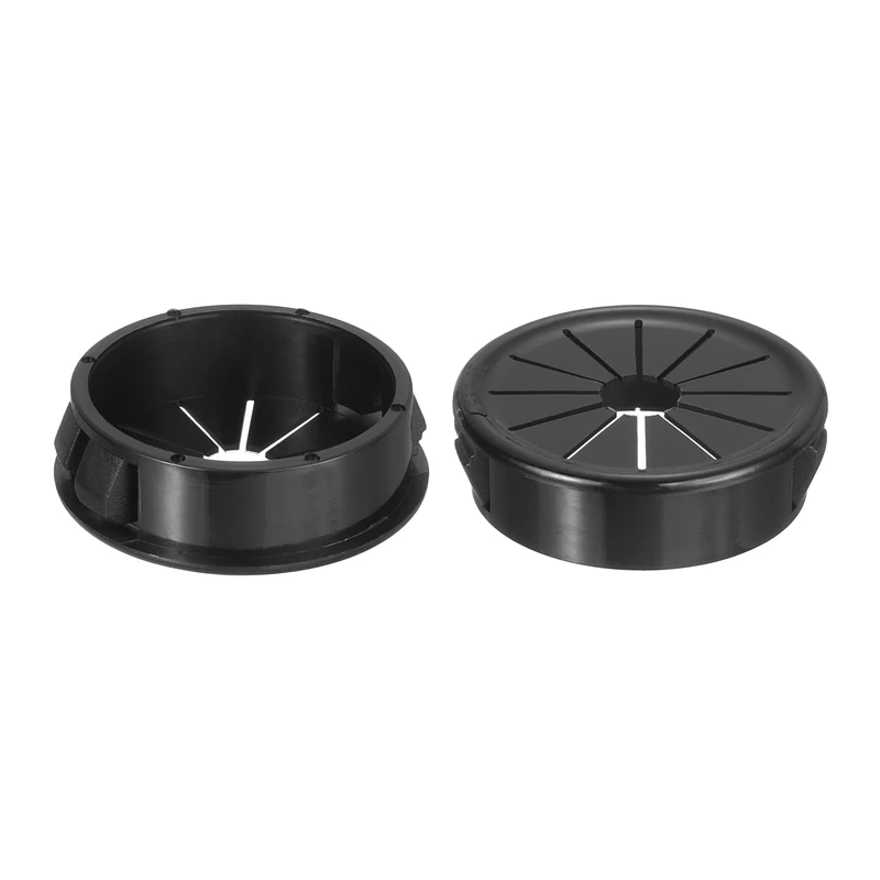Snap Bushing Grommet 1.38"(35mm) Mount Dia, 5Pcs Nylon Bushing Grommet, Black