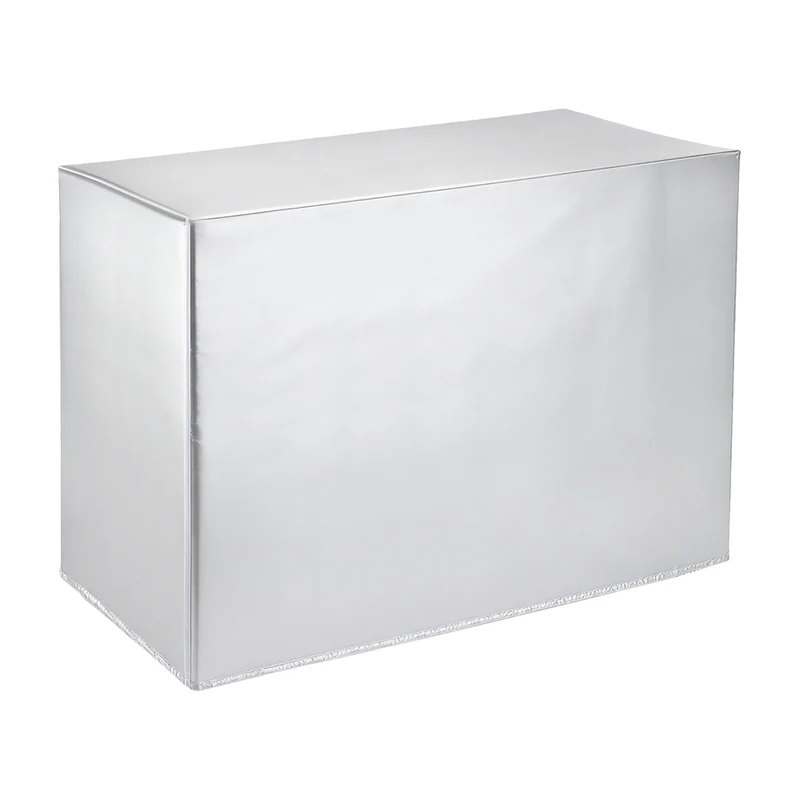 34 x 14 x 24 Inch Air Conditioner Cover, AC Unit Weatherproof Protector, Silver